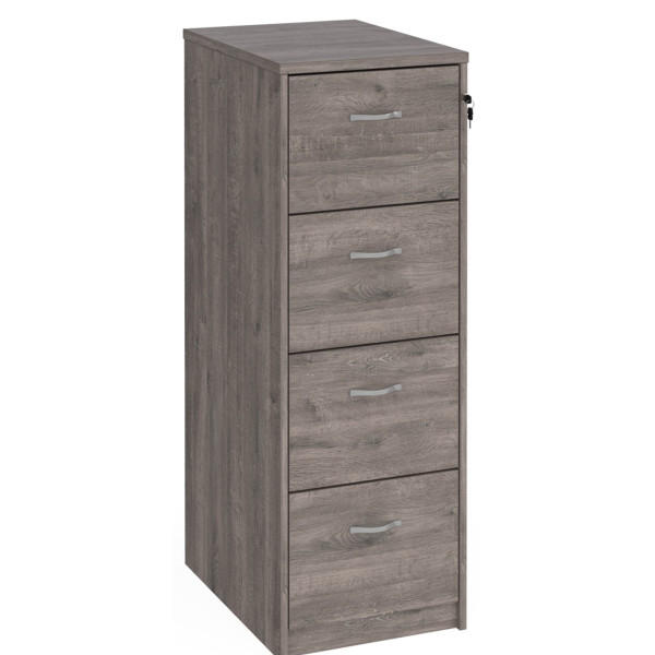 Maestro Lockable Wooden Filing Cabinet - 45KG Capacity Per Draw